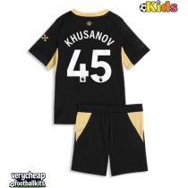Manchester City Abdukodir Khusanov #45 Replica Away Minikit 2026-27 Short Sleeve (+ pants)